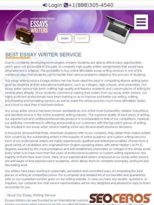 essays-writers.net tablet 미리보기