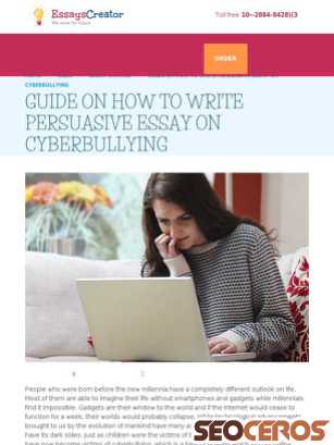 essayscreator.com/blog/how-to-write-persuasive-essays-on-cyberbullying tablet 미리보기