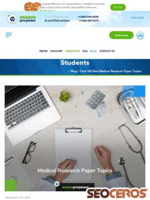 essaysprofessor.com/blog/over-100-best-medical-research-paper-topics.html tablet náhled obrázku