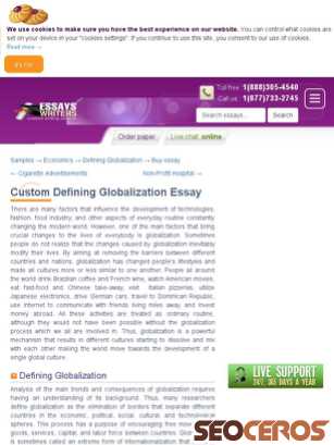 essayswriters.com/essays/Economics/defining-globalization.html tablet előnézeti kép