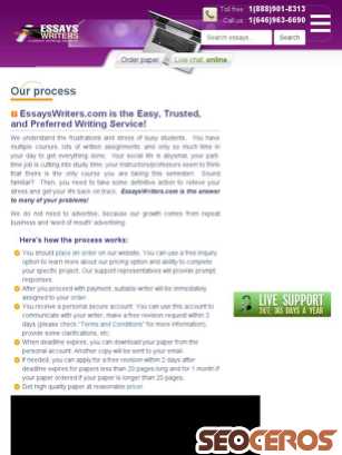 essayswriters.com/writing.html tablet előnézeti kép