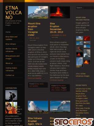 etnavolcano.info tablet preview