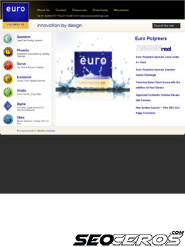 europolymers.co.uk tablet vista previa