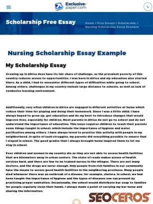 exclusive-paper.com/essays/scholarship/nursing-scholarship-essay-example.php {typen} forhåndsvisning