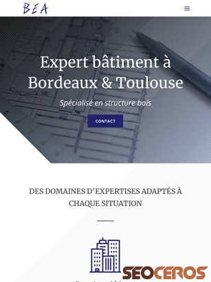 expert-btp.fr tablet náhled obrázku