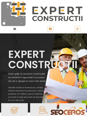 expert-constructii.ro tablet preview