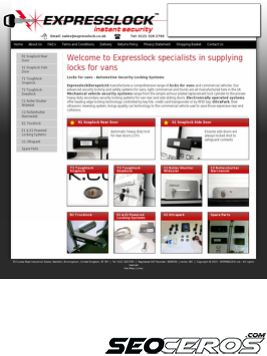 expresslock.co.uk tablet előnézeti kép