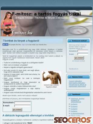 f-mitosz.hu tablet náhled obrázku