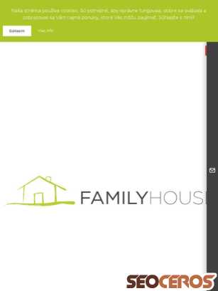 familyhouse.sk/projekty-domov tablet obraz podglądowy