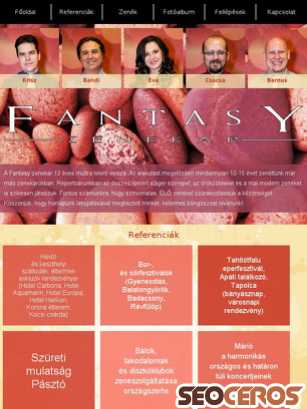 fantasyzenekar.hu tablet előnézeti kép