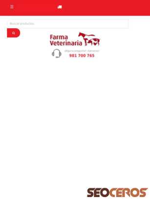 farmaveterinaria.es tablet obraz podglądowy