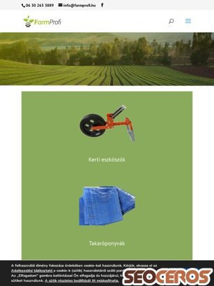 farmprofi.hu tablet náhled obrázku