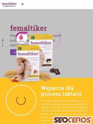 femaltiker.pl tablet náhled obrázku