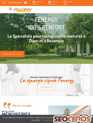 fenergy.fr tablet preview