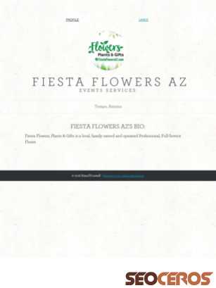 fiestaflowersaz.brandyourself.com tablet preview