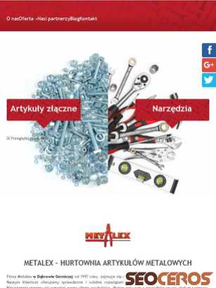 firmametalex.pl tablet previzualizare