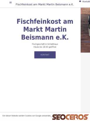 fischfeinkost-am-markt.business.site tablet previzualizare