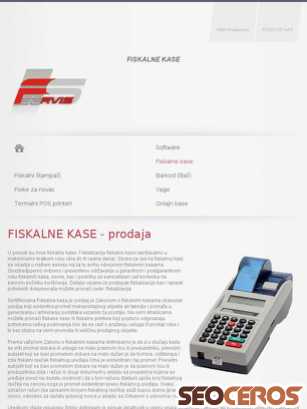 fiskal-servis.com/fiskalne-kase tablet náhled obrázku