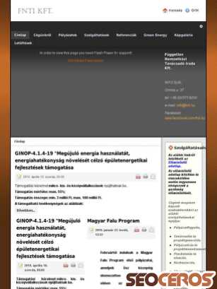 fnti.hu tablet náhľad obrázku