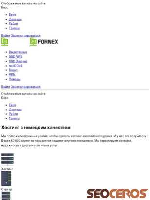 fornex.com tablet előnézeti kép