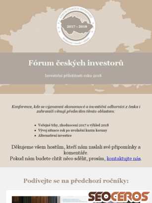 forumceskychinvestoru.cz tablet náhled obrázku