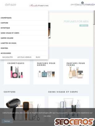 frenchic-parfums.com tablet preview