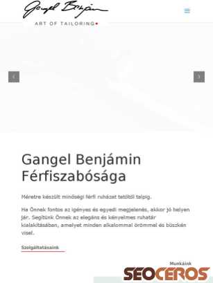 gangel.hu tablet előnézeti kép