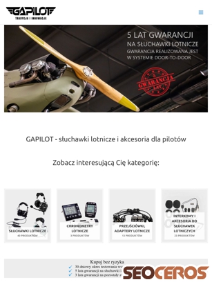 gapilot.eu tablet preview