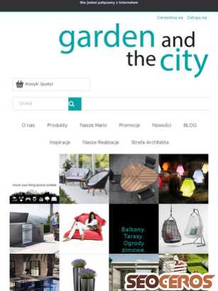gardenandthecity.pl tablet náhled obrázku