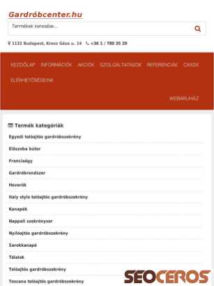 gardrobcenter.hu/termek/83/italy-style-160-toloajtos-gardrobszekreny tablet vista previa