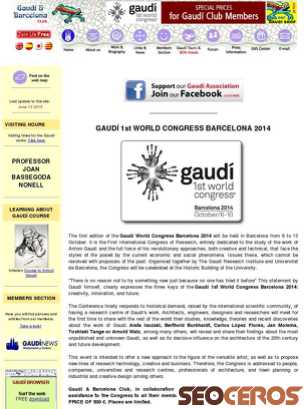 gaudiclub.com tablet előnézeti kép