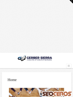 gerbersquad.com tablet Vista previa