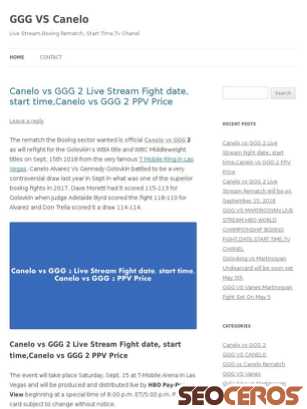 gggvs-canelo.com tablet előnézeti kép