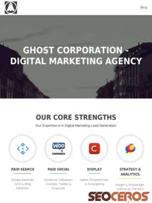 ghostcorporation.co.uk tablet preview
