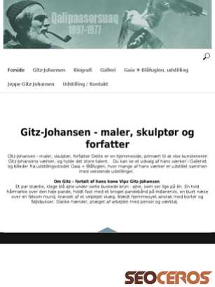 gitz-johansen.dk tablet preview
