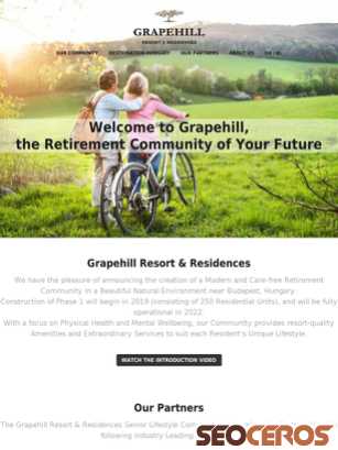 grapehill.designatives.com tablet 미리보기