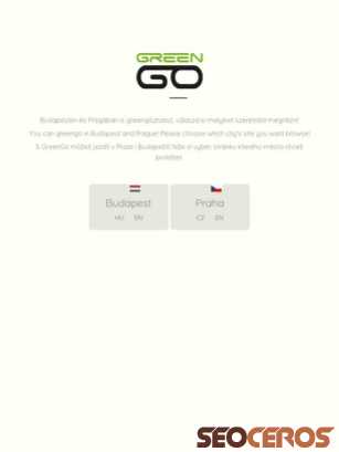 greengo.com tablet Vorschau