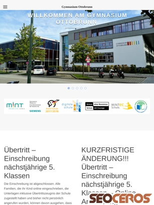 gymnasium-ottobrunn.de tablet náhľad obrázku