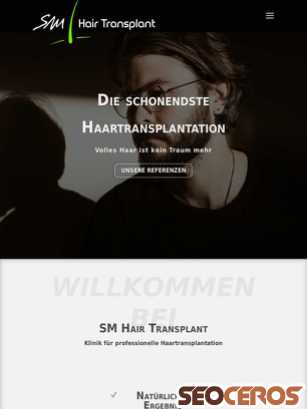 haartransplantation-basel.ch tablet Vorschau