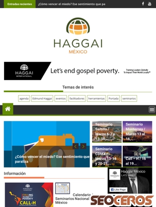 haggaimexico.org tablet náhled obrázku