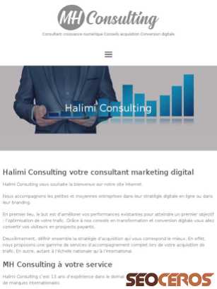 halimiconsulting.fr tablet vista previa