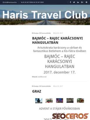 haristravel.com tablet náhľad obrázku