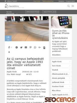 hasznaltalma.hu/hirek/apple-hirek/2018/02/18/az-uj-campus-befejezeset-jelzi-hogy-az-apple-1993-ota-eloszor-valtoztatott-cimet tablet prikaz slike