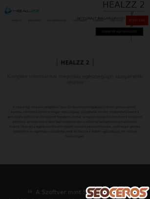 healzz.ambulanciak.hu tablet preview