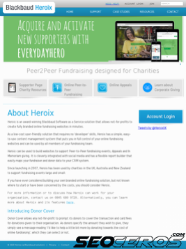 heroix.co.uk tablet förhandsvisning