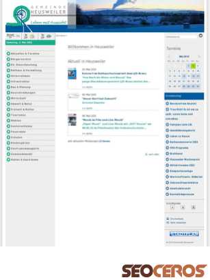 heusweiler.de tablet előnézeti kép