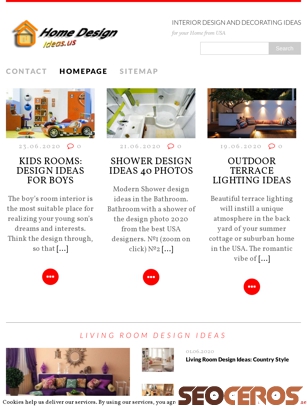 homedesignideas.us tablet preview