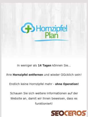 hornzipfel-plan.de tablet förhandsvisning