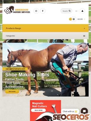 horsekare.com tablet előnézeti kép