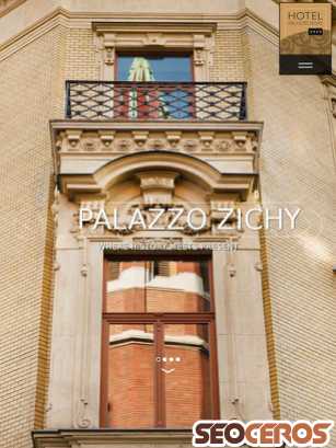 hotel-palazzo-zichy.hu tablet vista previa